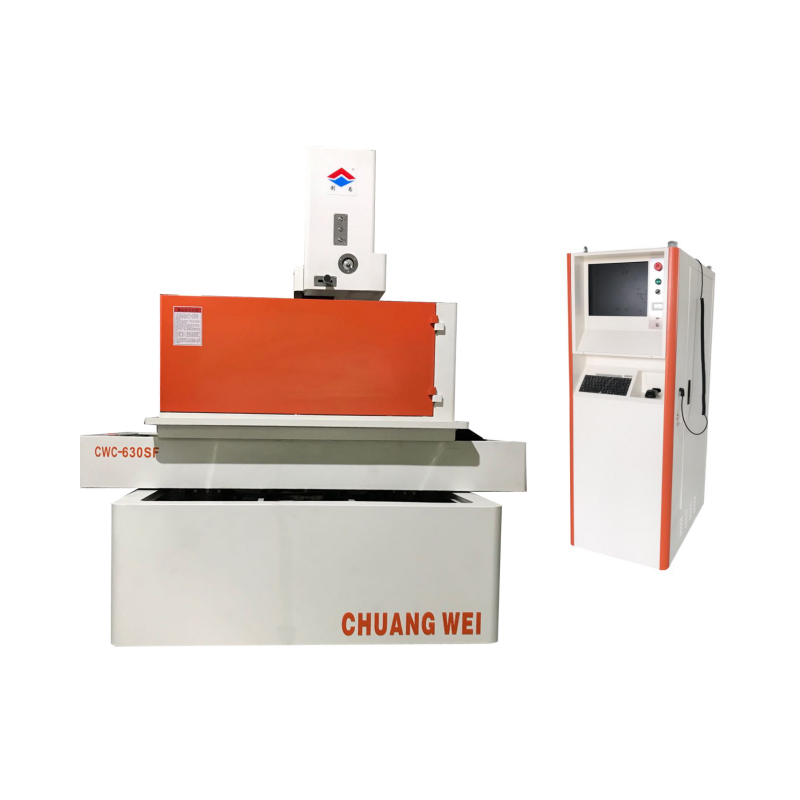 DK7763 T-type Servo ยืดหยุ่นการตอบสนองอย่างรวดเร็ว CNC Wire EDM เครื่องตัดความเร็วกลาง