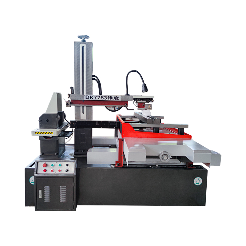 DK7763 F แบบไม่มาตรฐาน F Model AZ Protection Overcurrent Wire CNC Wire EDM เครื่องตัดความเร็วสูง